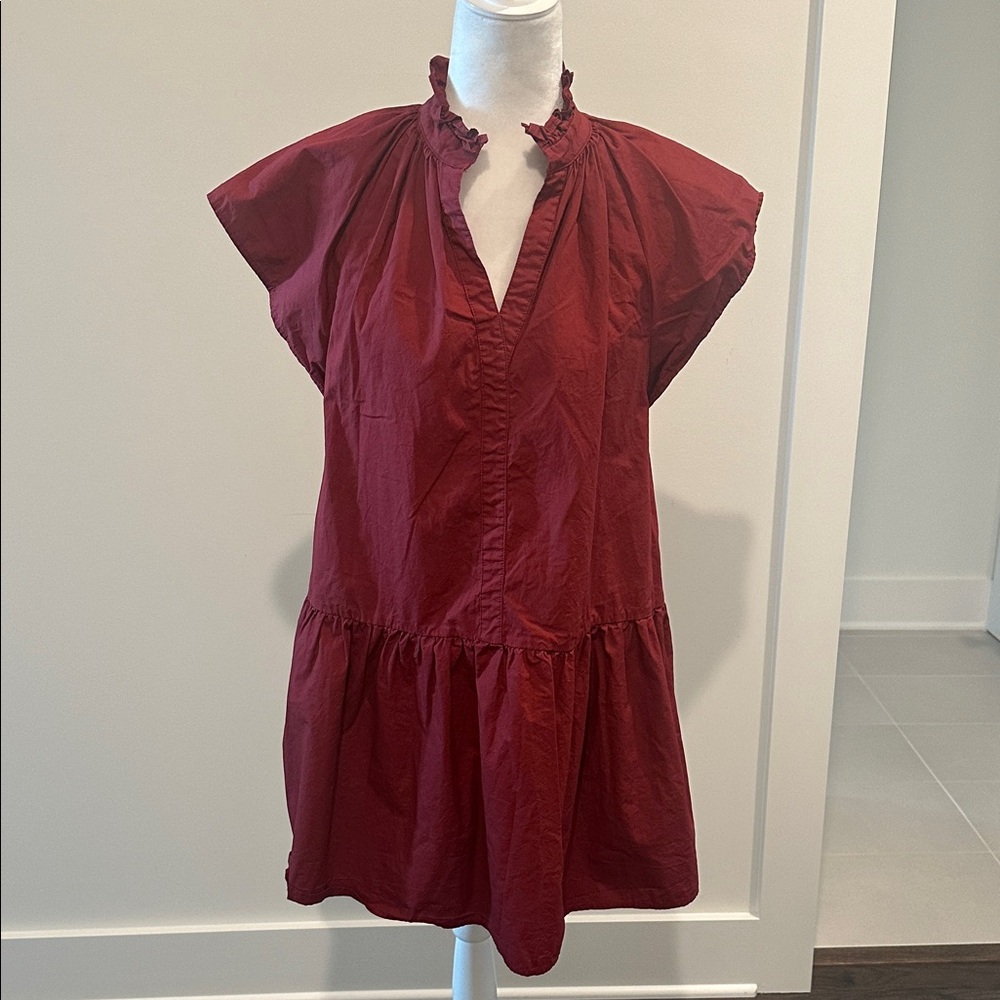 Pinch Burgundy Dress Sz M
